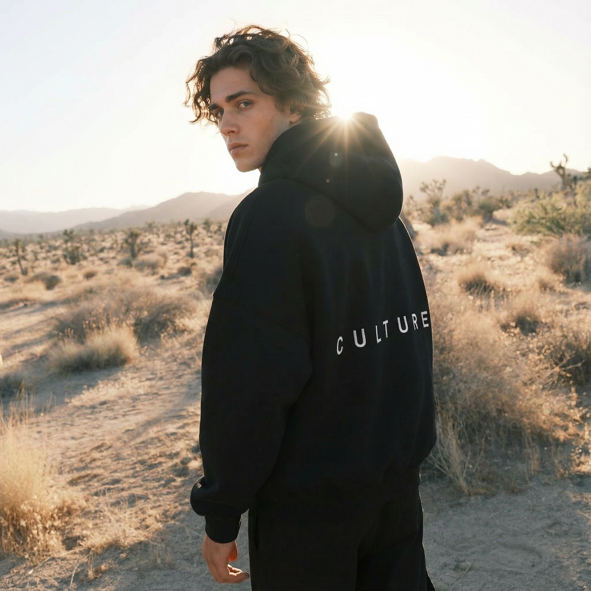 Black Hoodie “Culture” – ZOHO