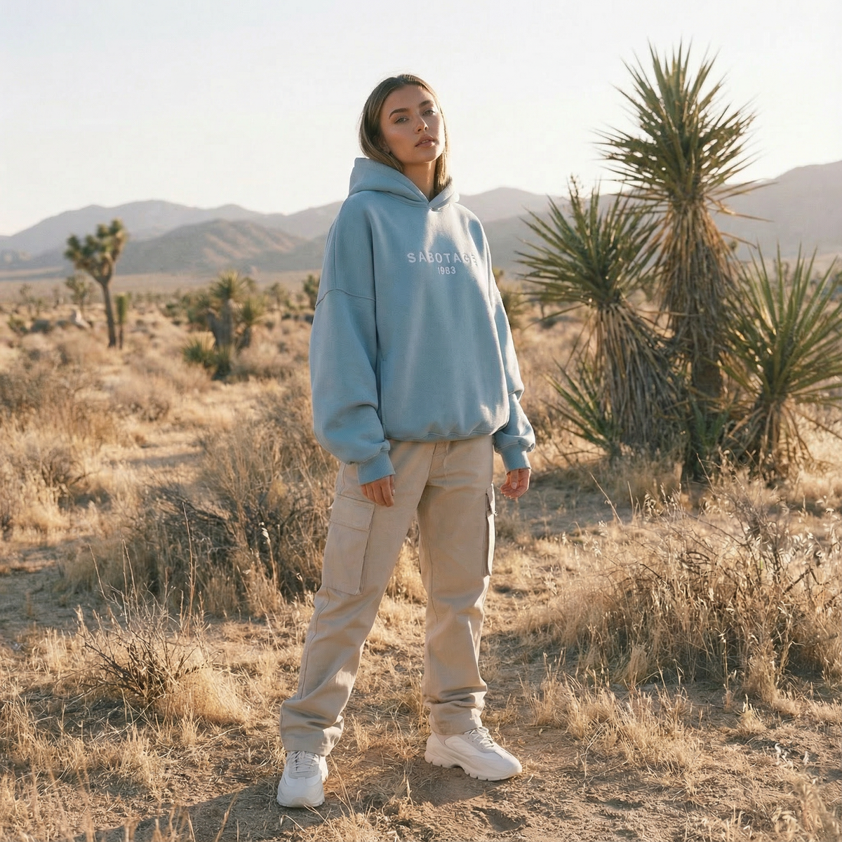 Blue Hoodie “Sabotage” – ZOHO