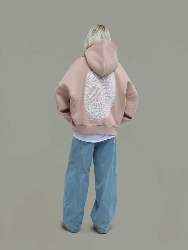 Muted blush Hoodie Our Epoch