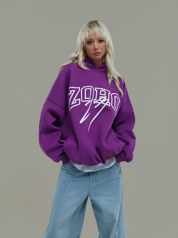 Lilac Hoodie Zoho 23