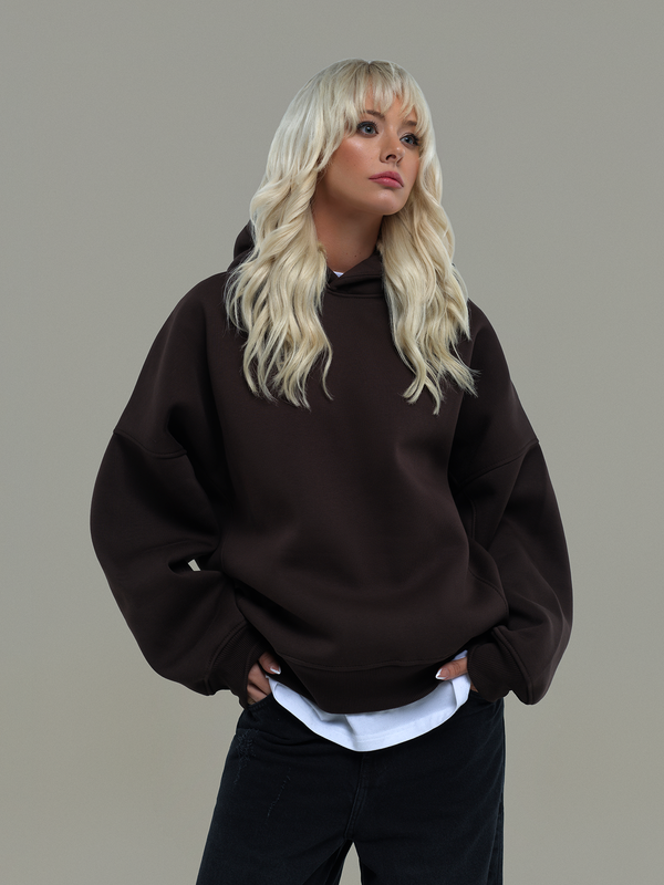 Deep Brown Hoodie Our Epoch