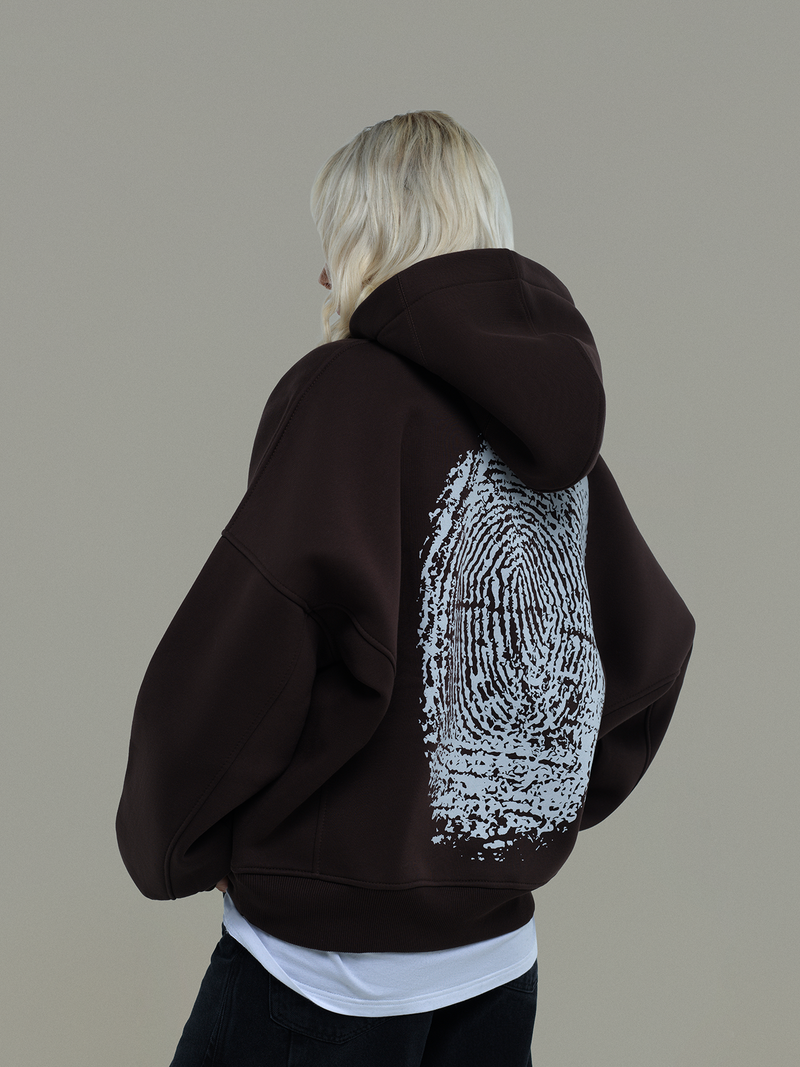 Deep Brown Hoodie Our Epoch