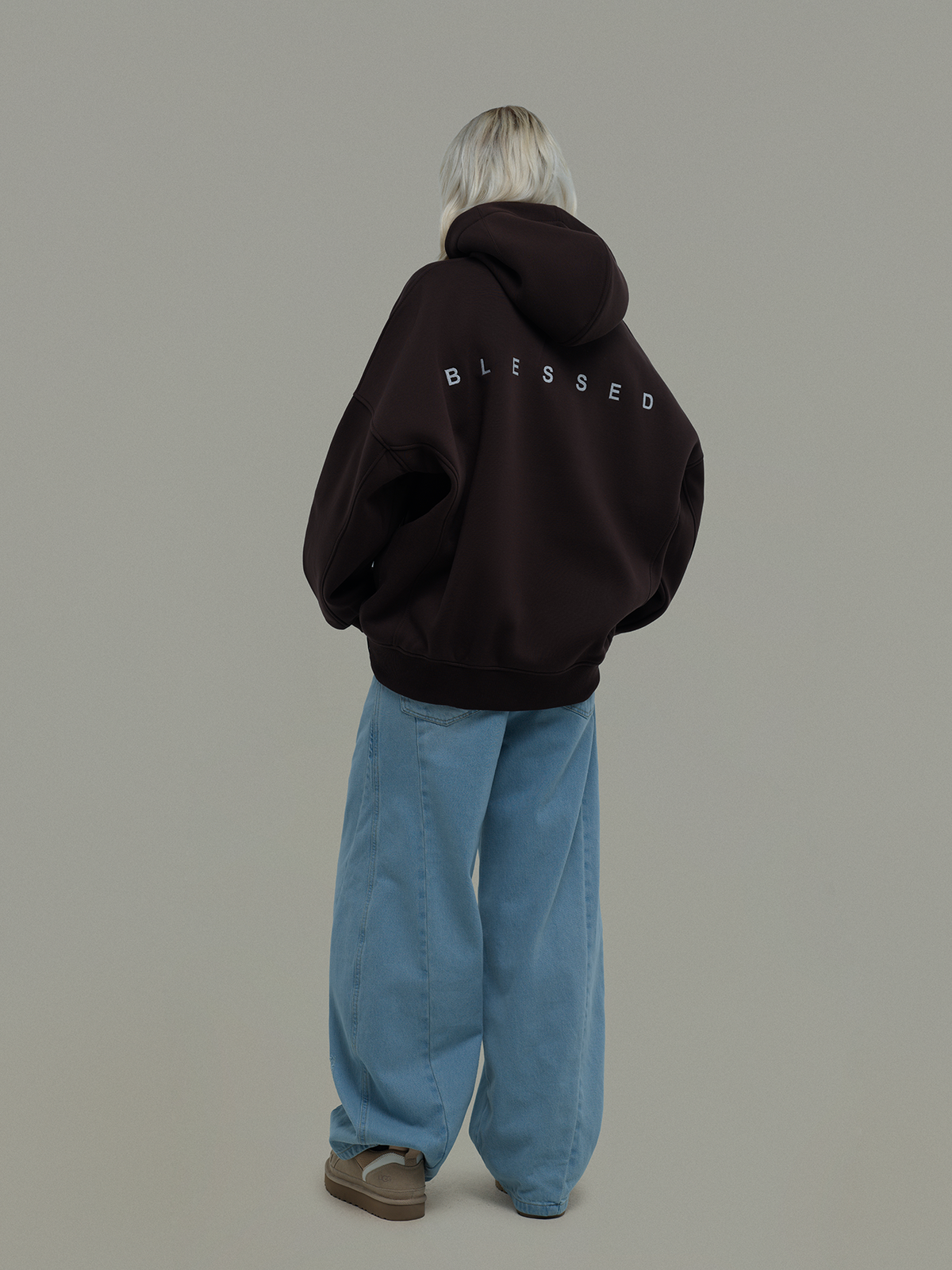 Graphite Hoodie Blessed
