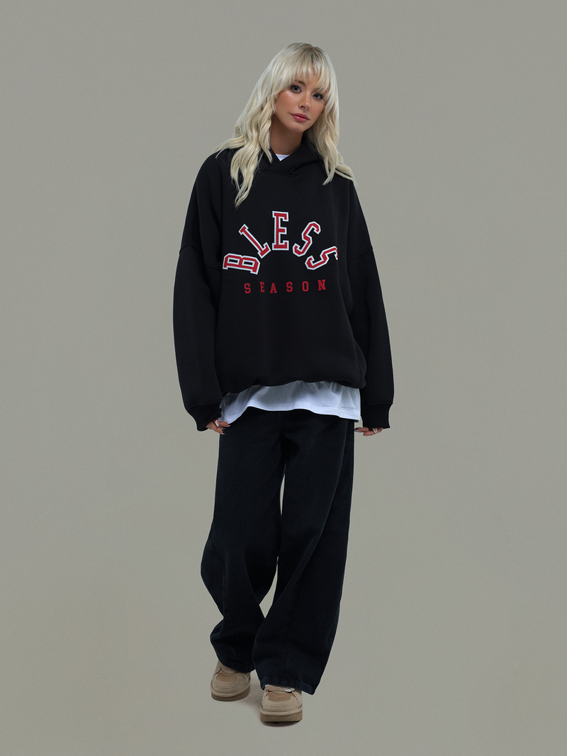 Black Hoodie Bless Season
