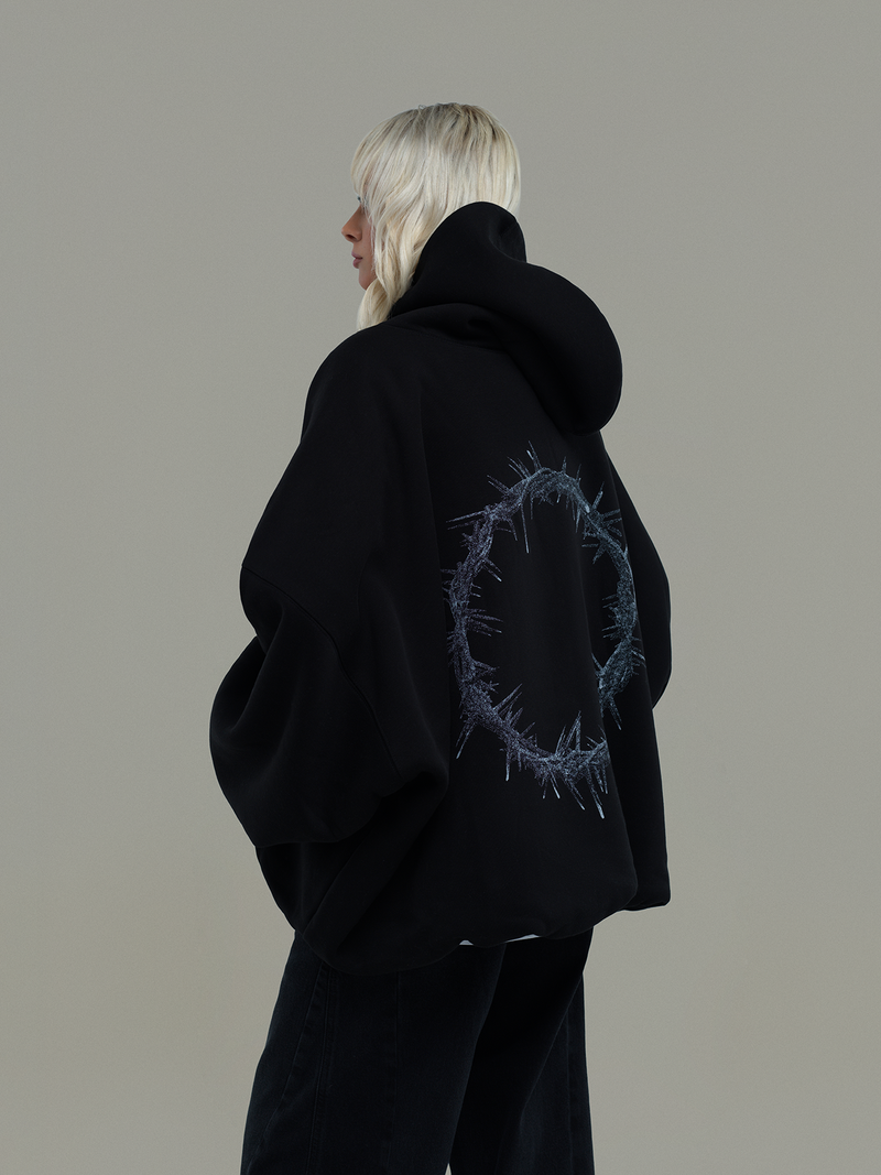 Thorn Black Hoodie