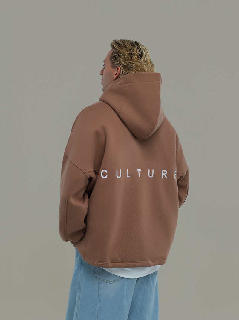 Muted warm brown Culture