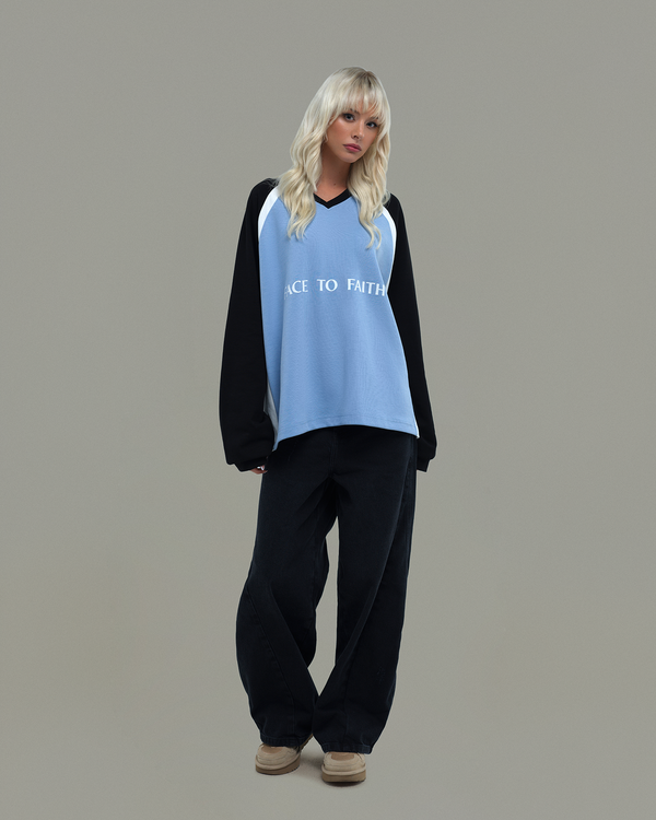 Face To Faith Raglan Sweatshirt