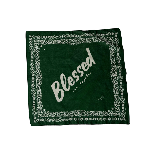 Green Bandana Blessed