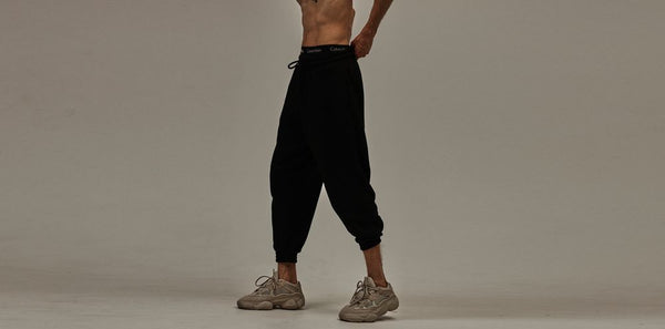 Black Relaxed Joggers