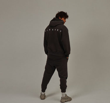 GRAPHITE HOODIE "BLESSED"