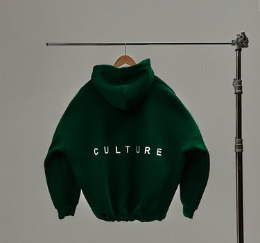 GREEN HOODIE "CULTURE"