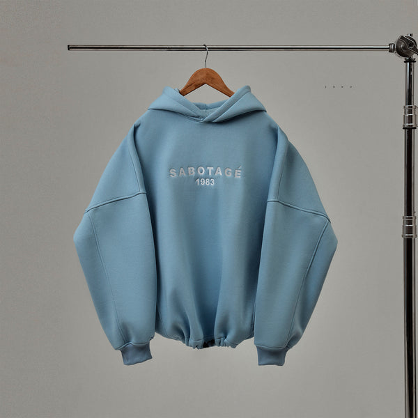 Blue Hoodie Sabotage