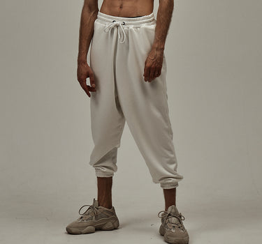 White Cozy Jogger Sweatpants