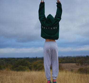 Green Hoodie “Culture”