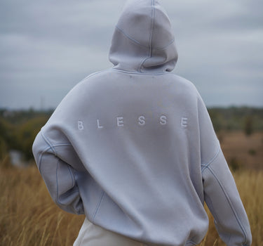 Blue Hoodie “Blessed”