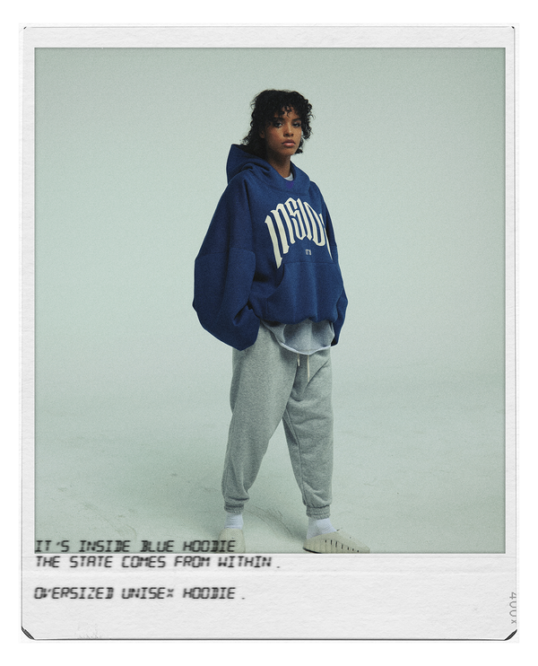 Blue  Hoodie  IT’S INSIDE