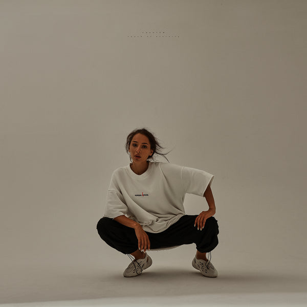 White T-Shirt “Fingerprint”