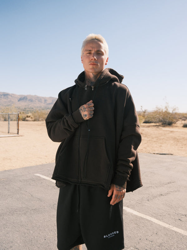 Deep espresso brown heavyweight Hoodie