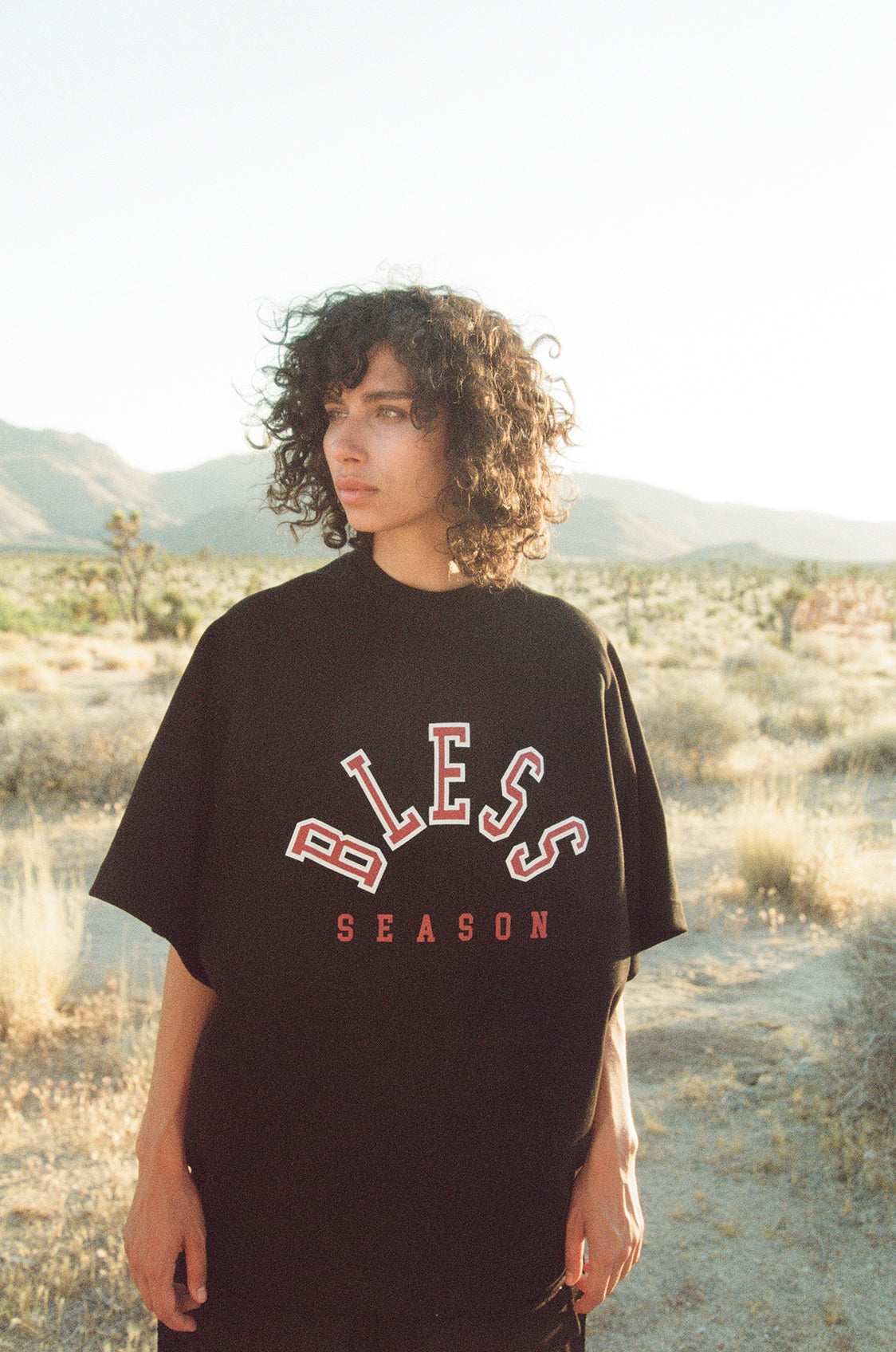Black T-Shirt Bless Season
