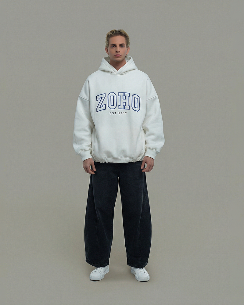 White Hoodie Zoho