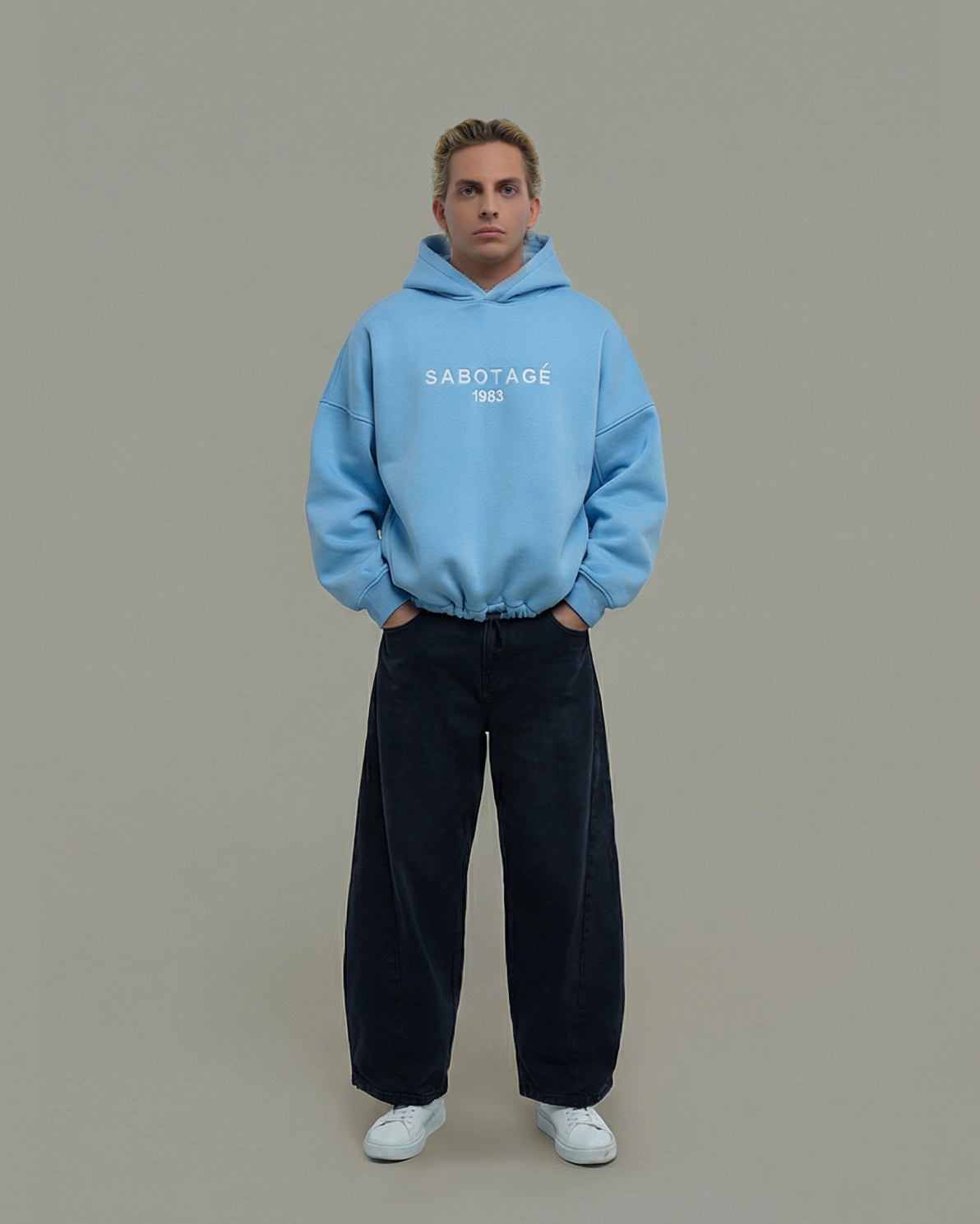 Blue Hoodie Sabotage