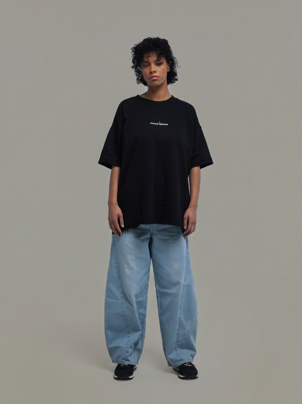 Black T-Shirt “ Wash your hands clean”