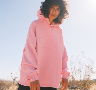 PINK HOODIE "GOD"